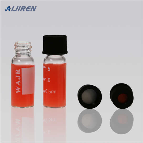 <h3>VWR HPLC autosampler vials 2ml screw vials with label</h3>
